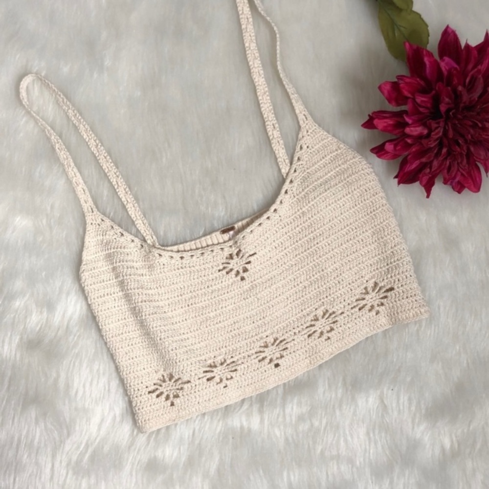 🔥BRAND NEW🔥Free People Berkinette Crochet Cami